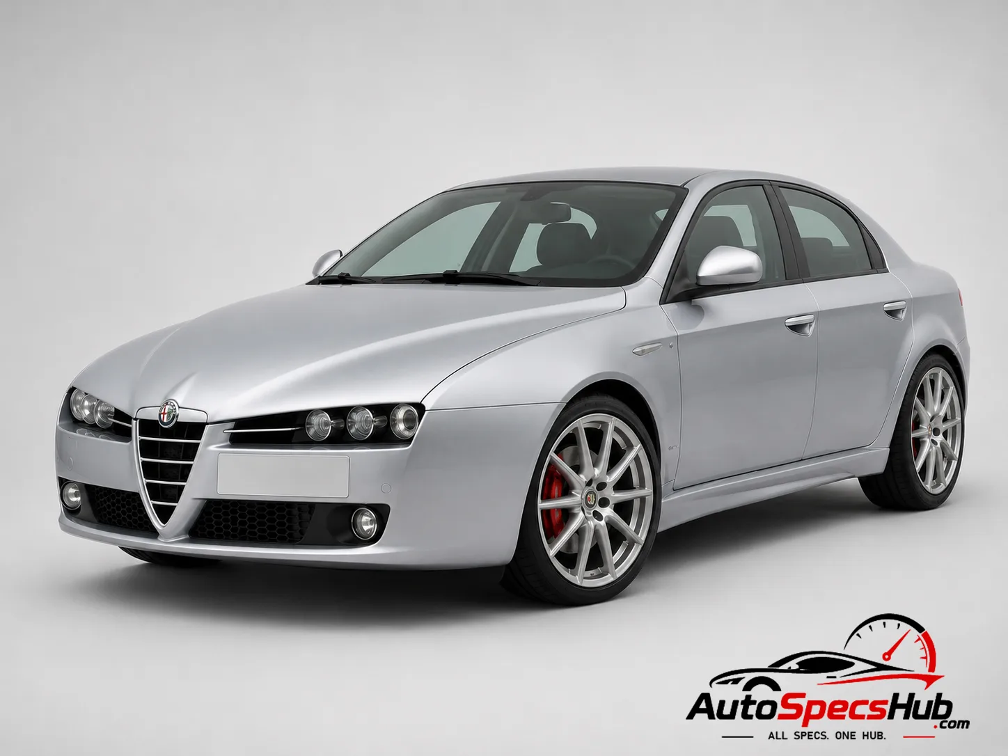 2008 Alfa Romeo 159 2.4 JTDM 20v front three-quarter view