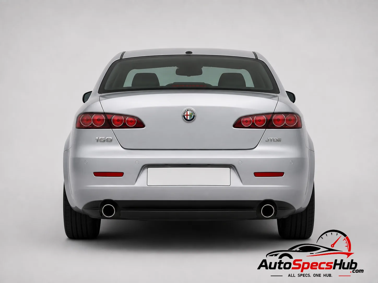 2008 Alfa Romeo 159 2.4 JTDM 20v rear view