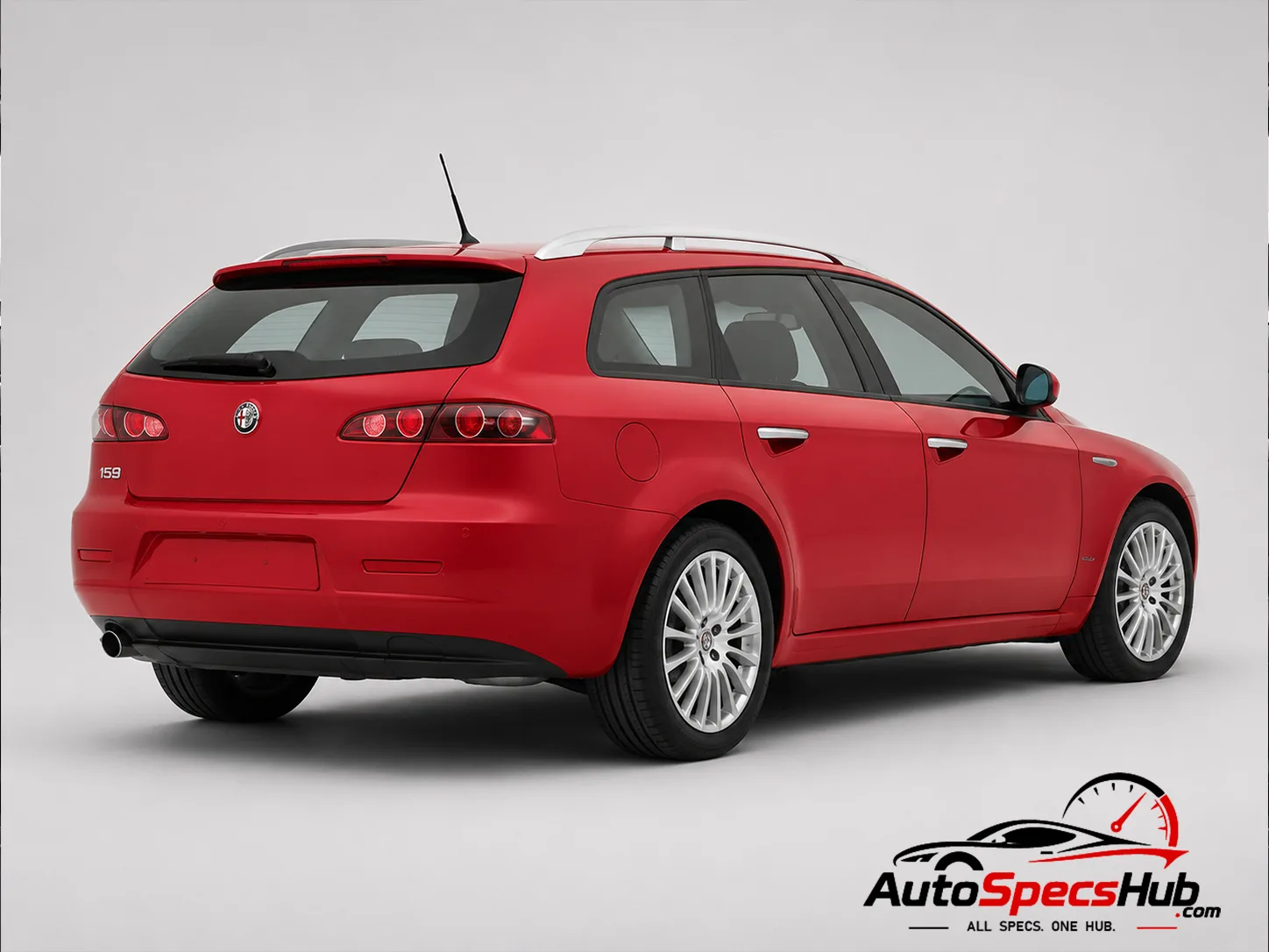 2006 Alfa Romeo 159 Sportwagon 1.9 JTDM 8v rear three-quarter view