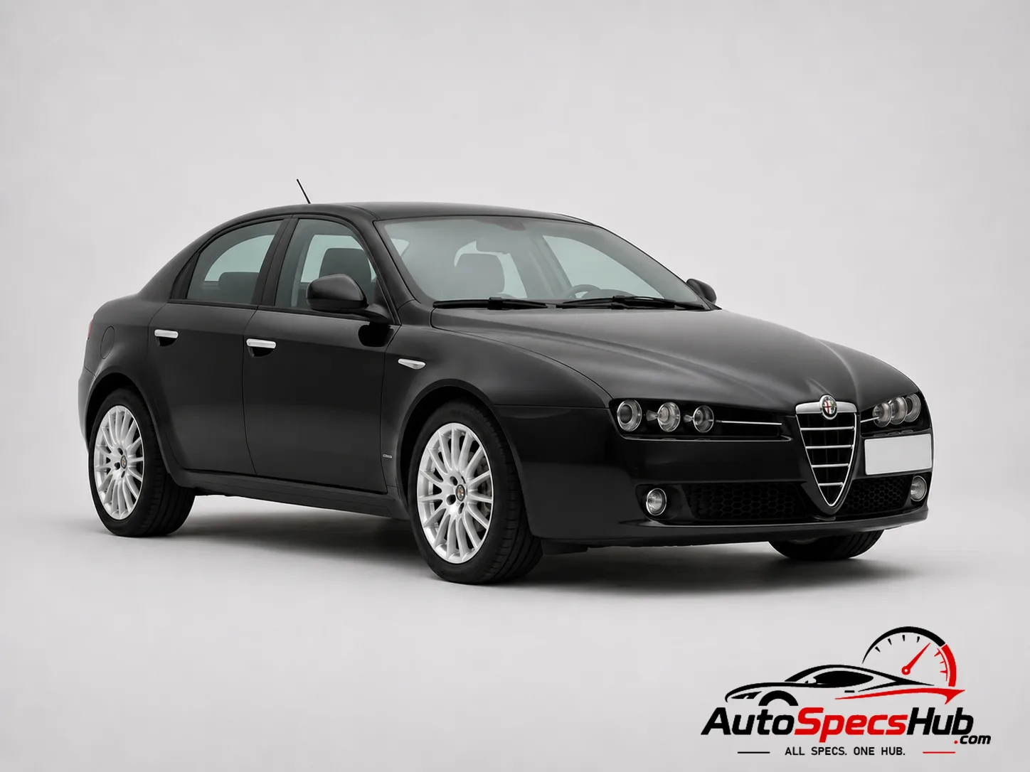 2008 Alfa Romeo 159 2.2 JTS 16v front three-quarter view
