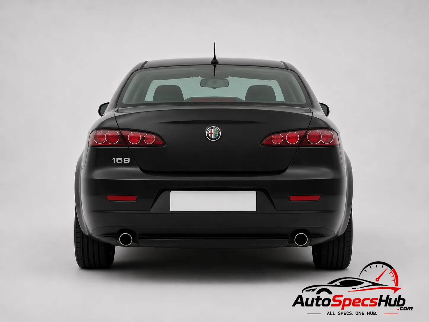 2008 Alfa Romeo 159 2.2 JTS 16v rear view