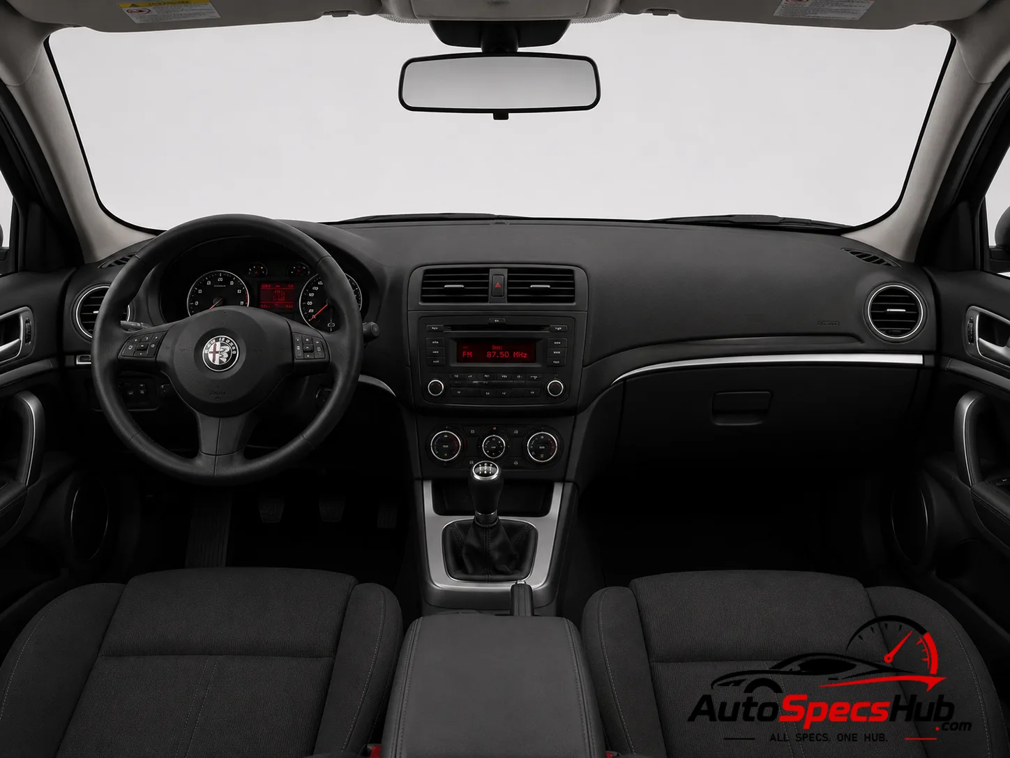 2008 Alfa Romeo 159 2.2 JTS 16v interior dashboard and front cabin