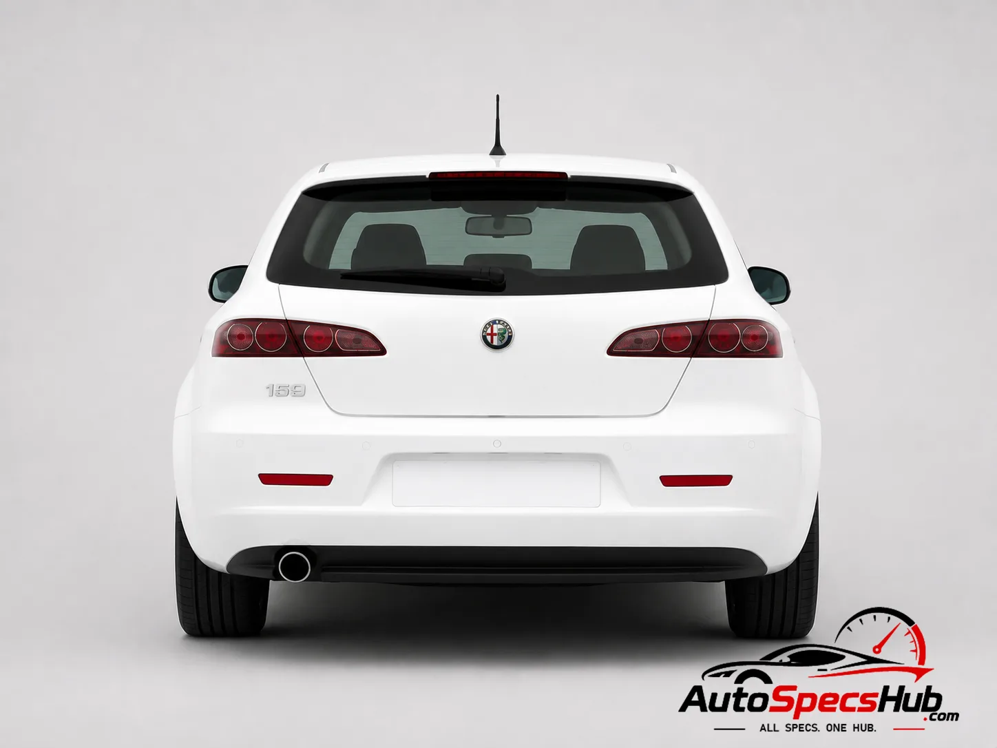 2010 Alfa Romeo 159 Sportwagon 2.0 JTDM 16v 136 rear view