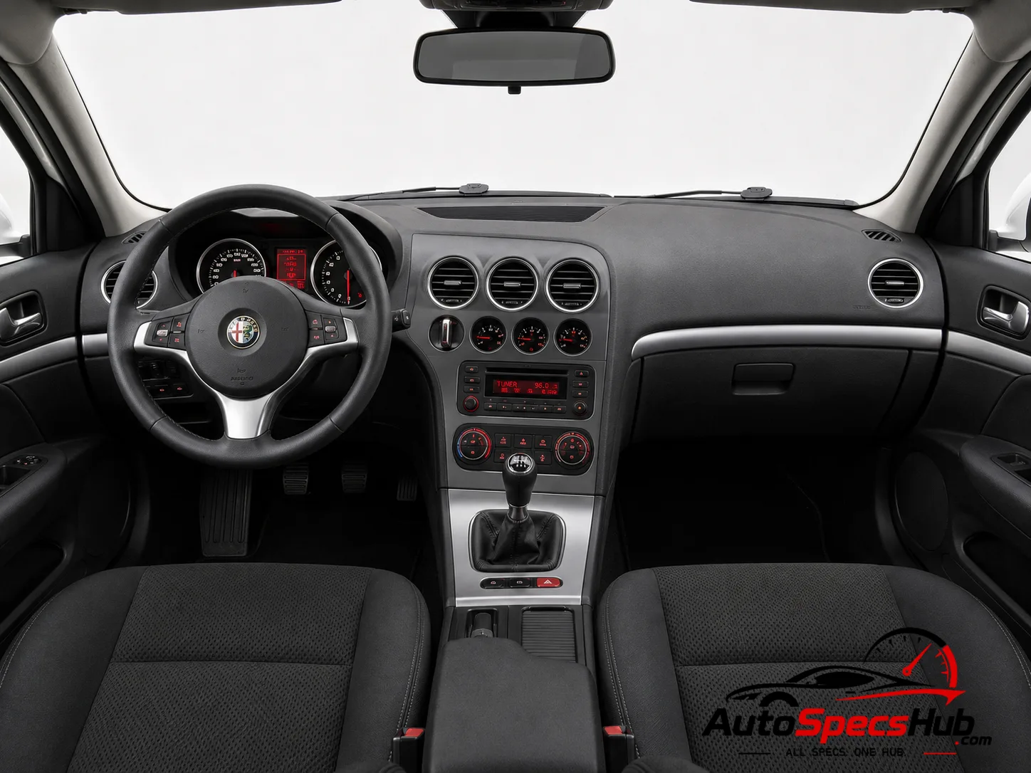 2010 Alfa Romeo 159 Sportwagon 2.0 JTDM 16v 136 interior dashboard and front cabin
