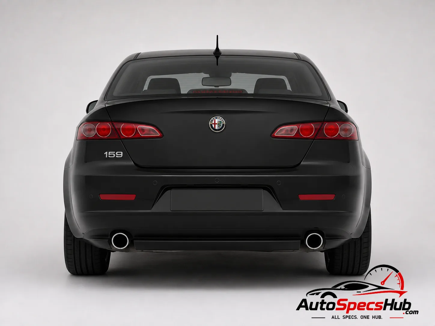 2007 Alfa Romeo 159 2.4 JTDM 20v Q-Tronic rear view