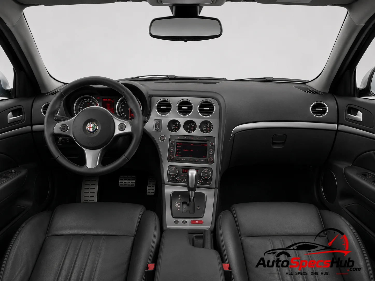 2007 Alfa Romeo 159 2.4 JTDM 20v Q-Tronic interior dashboard and front cabin