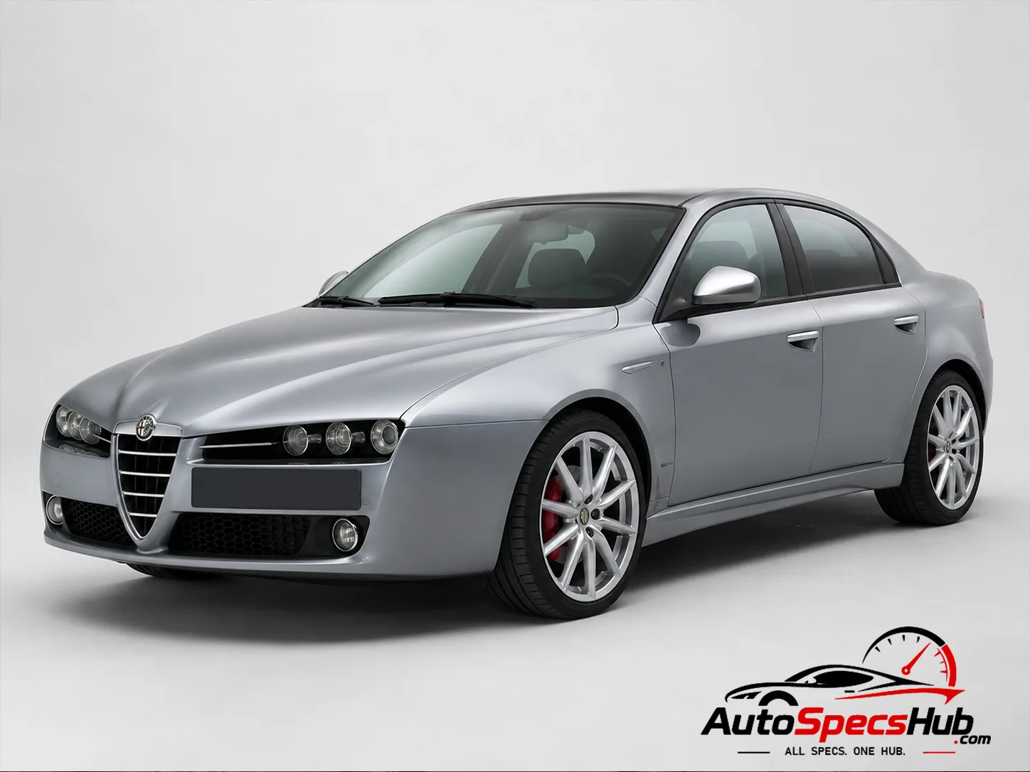 2008 Alfa Romeo 159 2.4 JTDM 20v Q-Tronic front three-quarter view