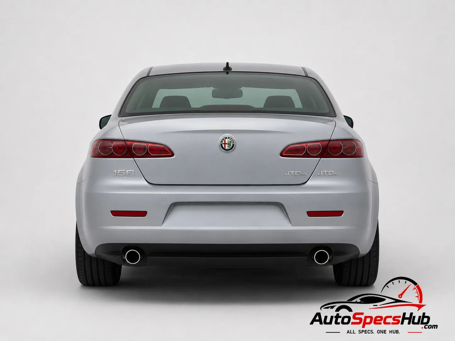 2008 Alfa Romeo 159 2.4 JTDM 20v Q-Tronic rear view
