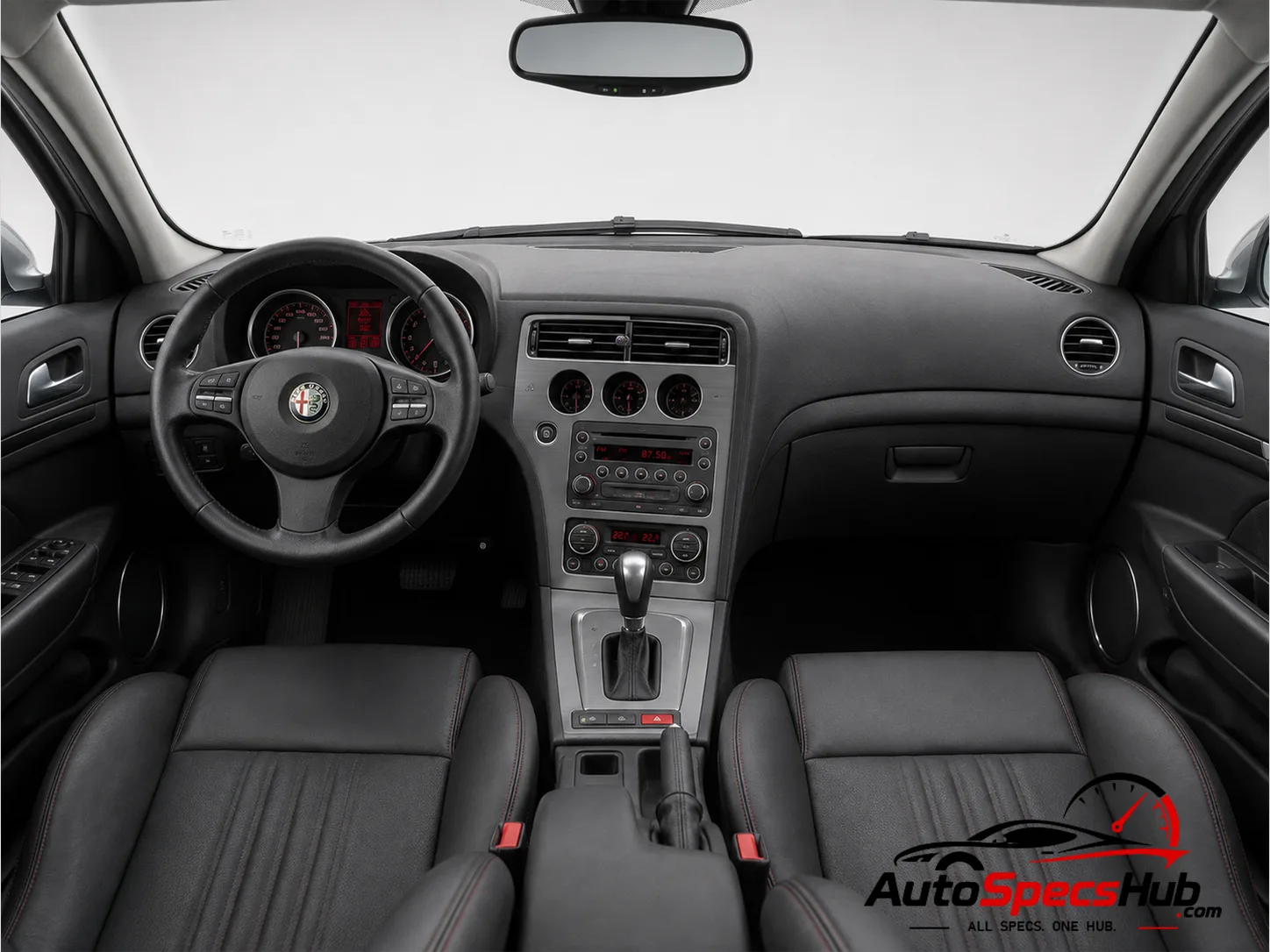 2008 Alfa Romeo 159 2.4 JTDM 20v Q-Tronic interior dashboard and front cabin
