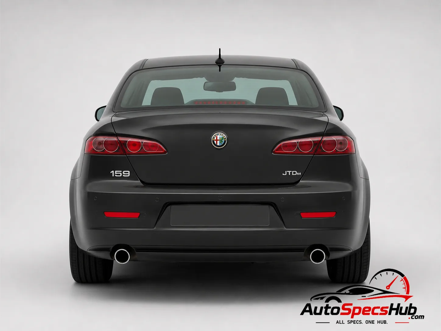 2009 Alfa Romeo 159 2.0 JTDM 16v 170 rear view