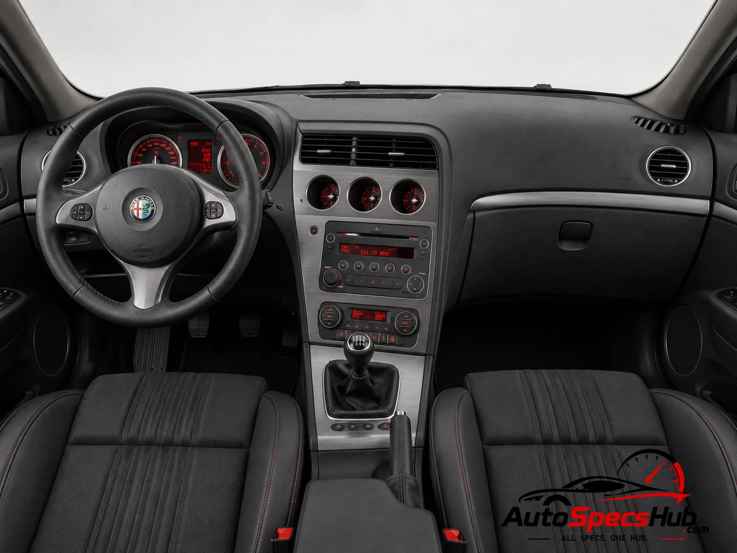 2009 Alfa Romeo 159 2.0 JTDM 16v 170 interior dashboard and front cabin