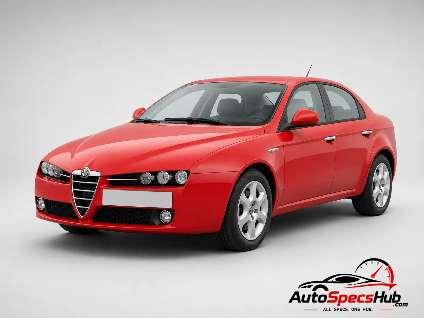 2005 Alfa Romeo 159 1.9 JTS 16v front three-quarter view