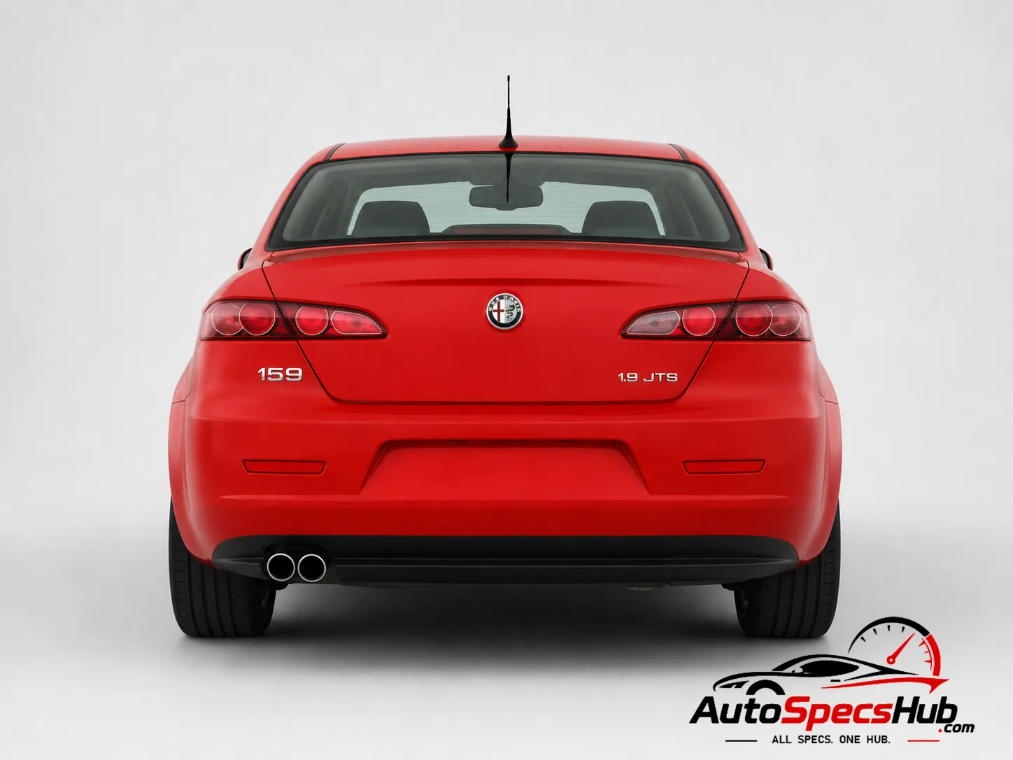 2005 Alfa Romeo 159 1.9 JTS 16v rear view