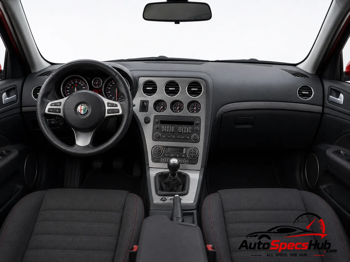 2005 Alfa Romeo 159 1.9 JTS 16v interior dashboard and front cabin