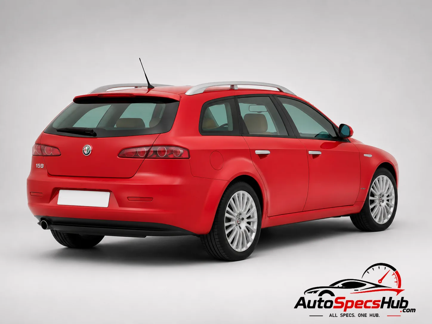 2006 Alfa Romeo 159 Sportwagon 1.9 JTDM 16v rear three-quarter view