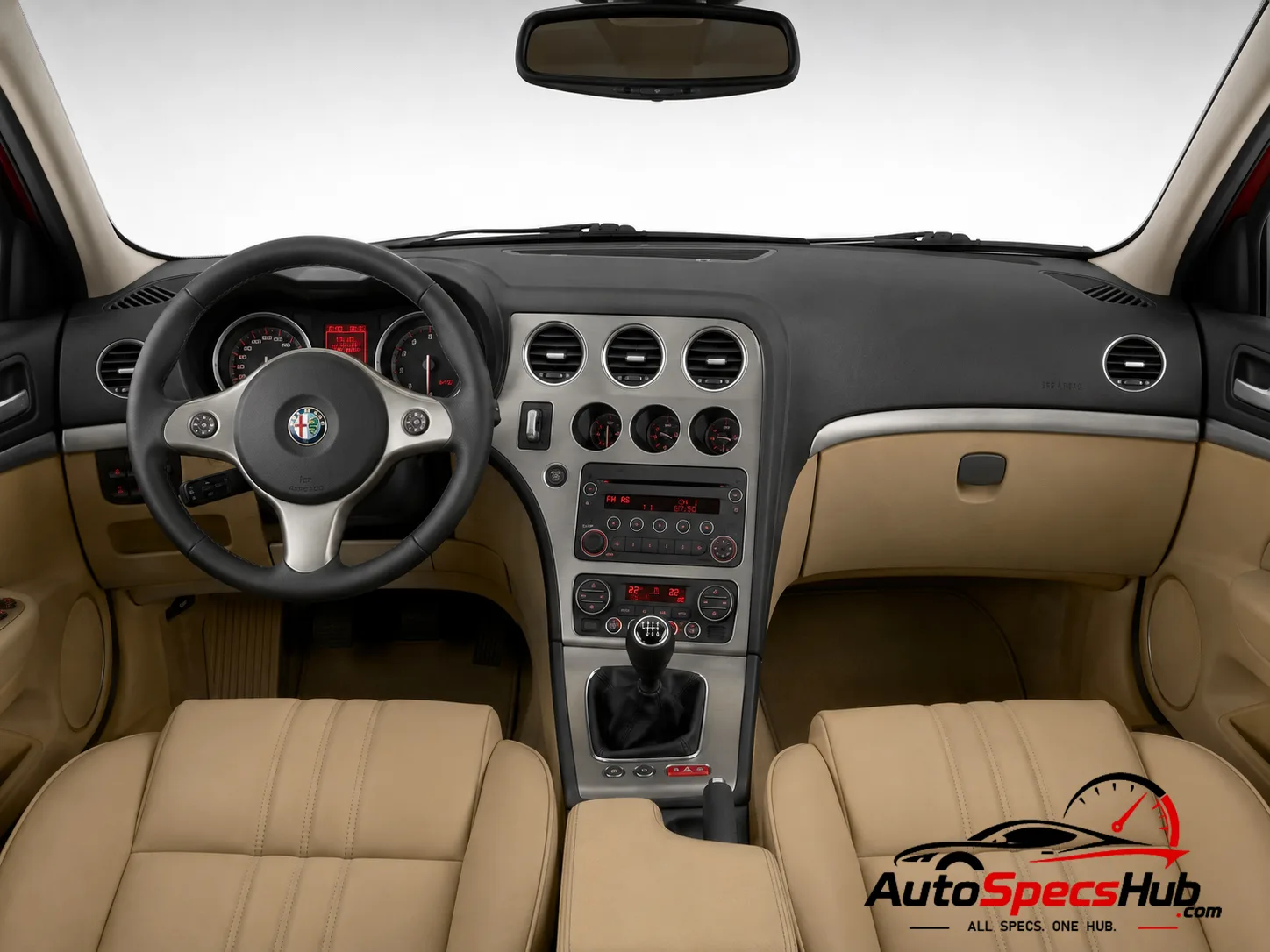 2006 Alfa Romeo 159 Sportwagon 1.9 JTDM 16v interior dashboard and front cabin