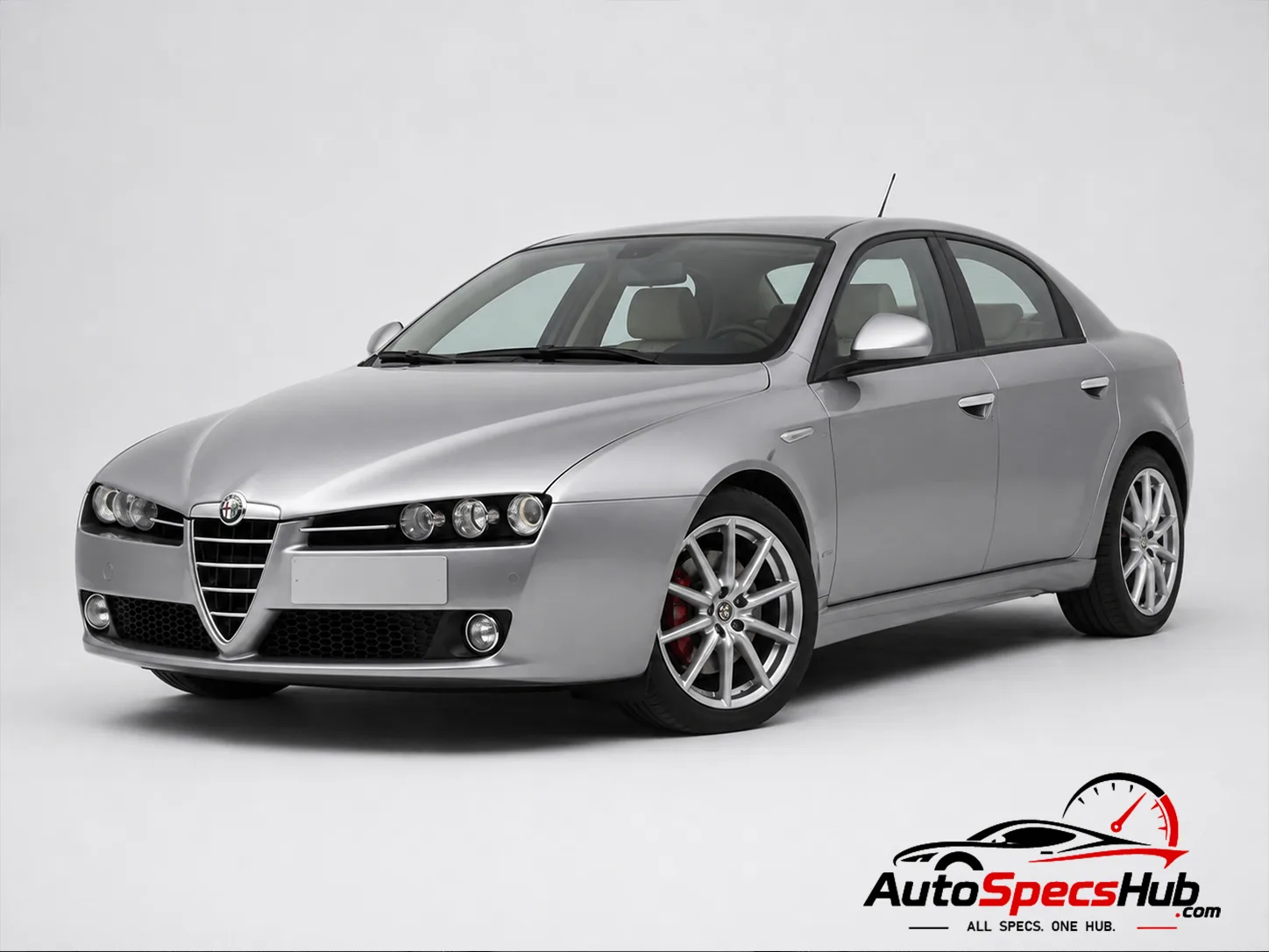 2007 Alfa Romeo 159 1.8 MPI 16v front three-quarter view