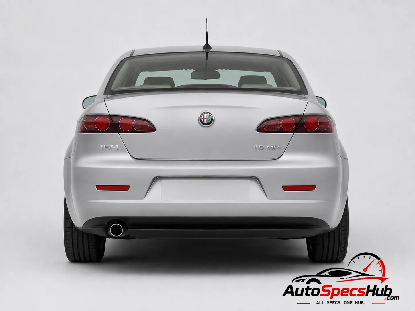 2007 Alfa Romeo 159 1.8 MPI 16v rear view