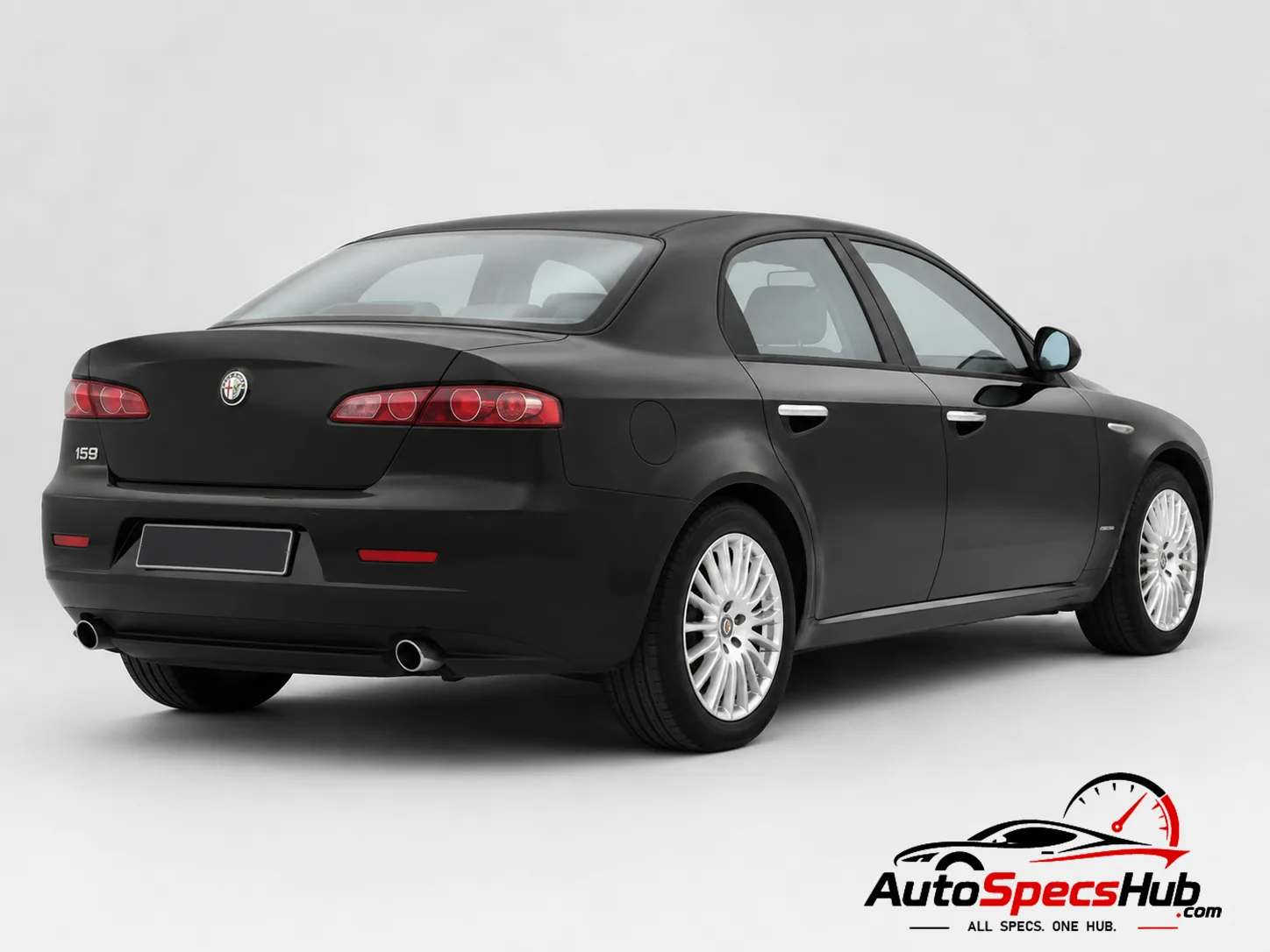 2008 Alfa Romeo 159 1.8 MPI 16v rear three-quarter view