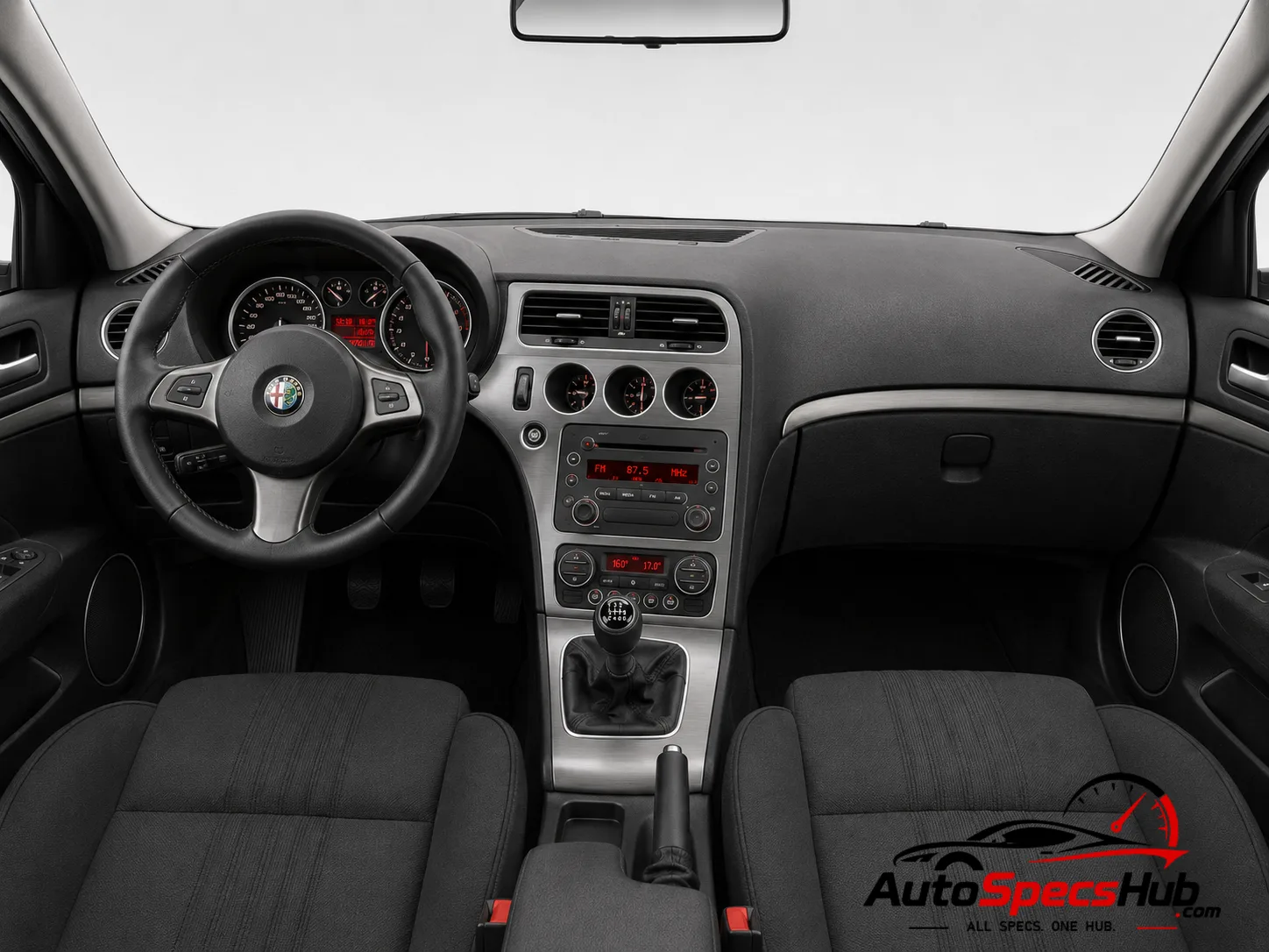 2008 Alfa Romeo 159 1.8 MPI 16v interior dashboard and front cabin
