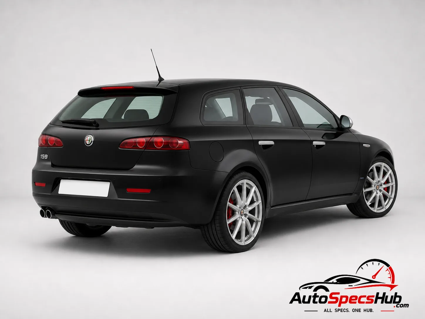 2007 Alfa Romeo 159 Sportwagon 1.8 MPI 16v rear three-quarter view