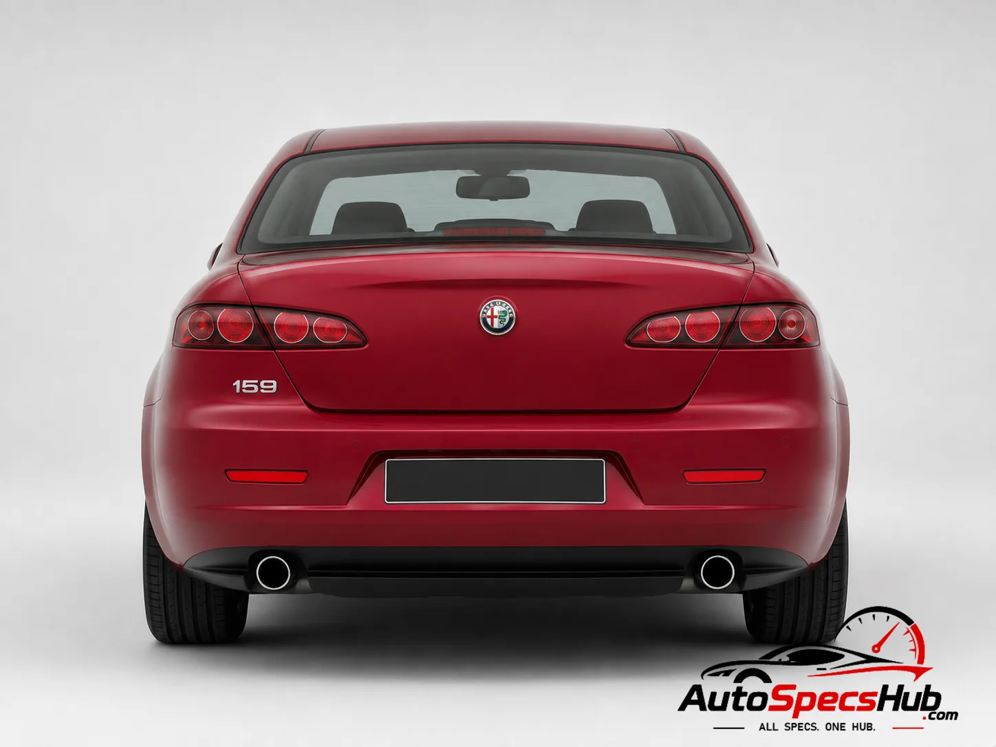 2005 Alfa Romeo 159 1.9 JTDM 16v rear view