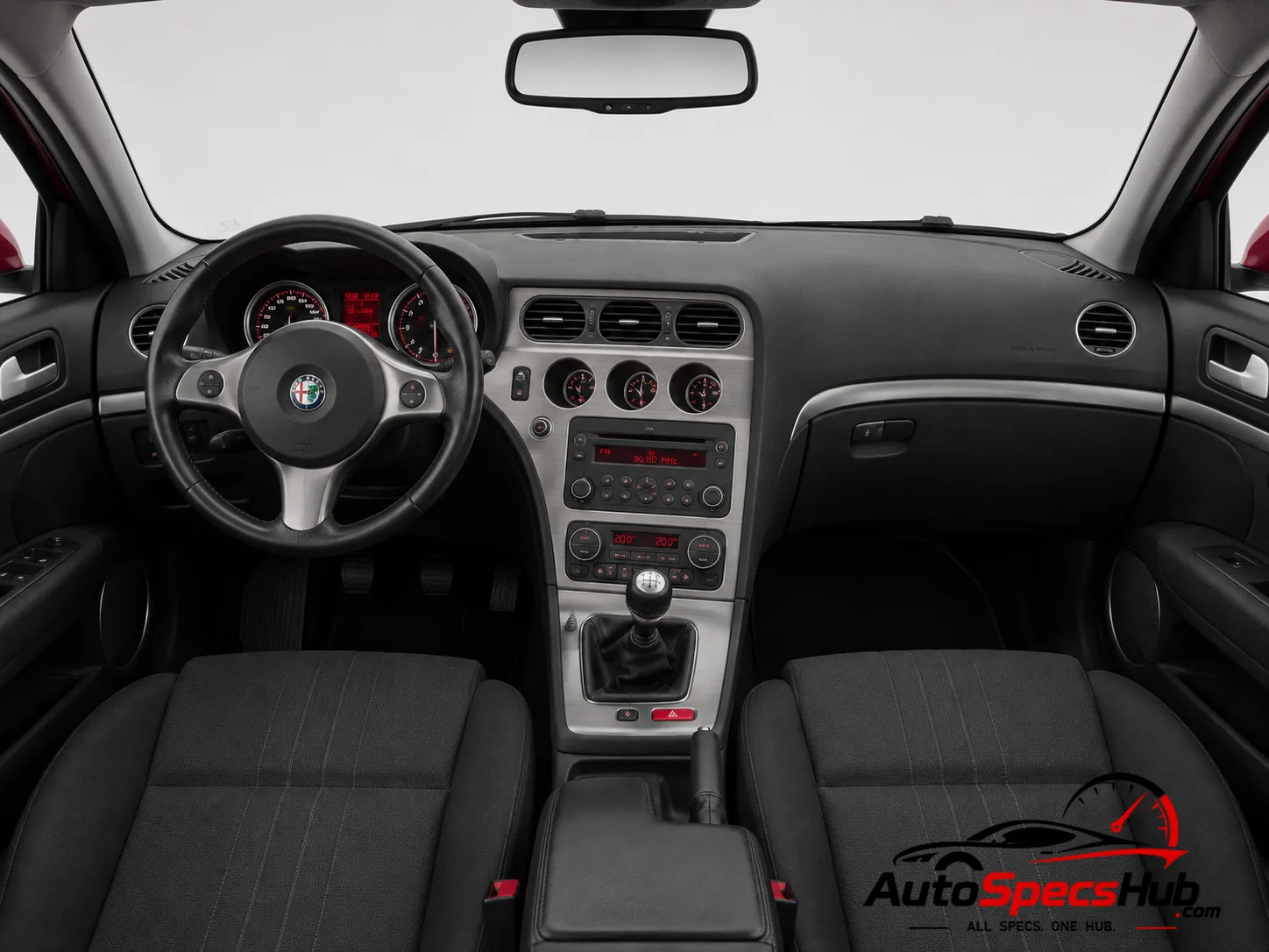 2005 Alfa Romeo 159 1.9 JTDM 16v interior dashboard and front cabin