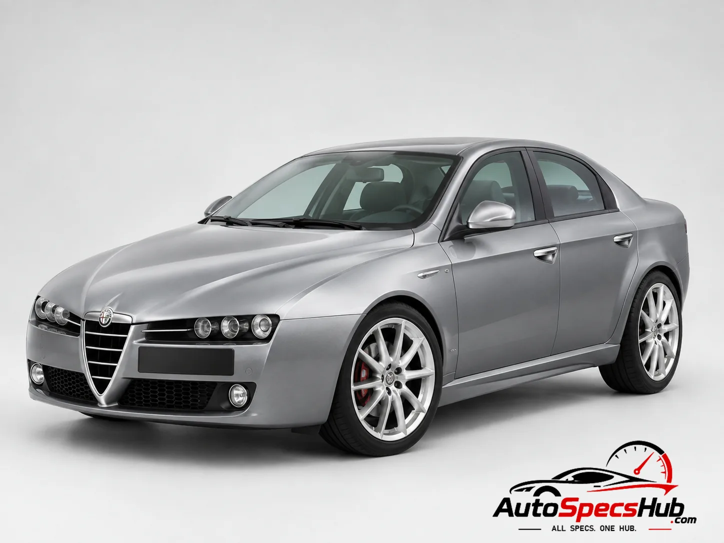 2008 Alfa Romeo 159 1.9 JTDM 16v front three-quarter view