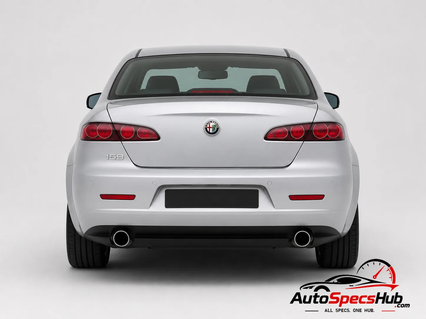 2008 Alfa Romeo 159 1.9 JTDM 16v rear view