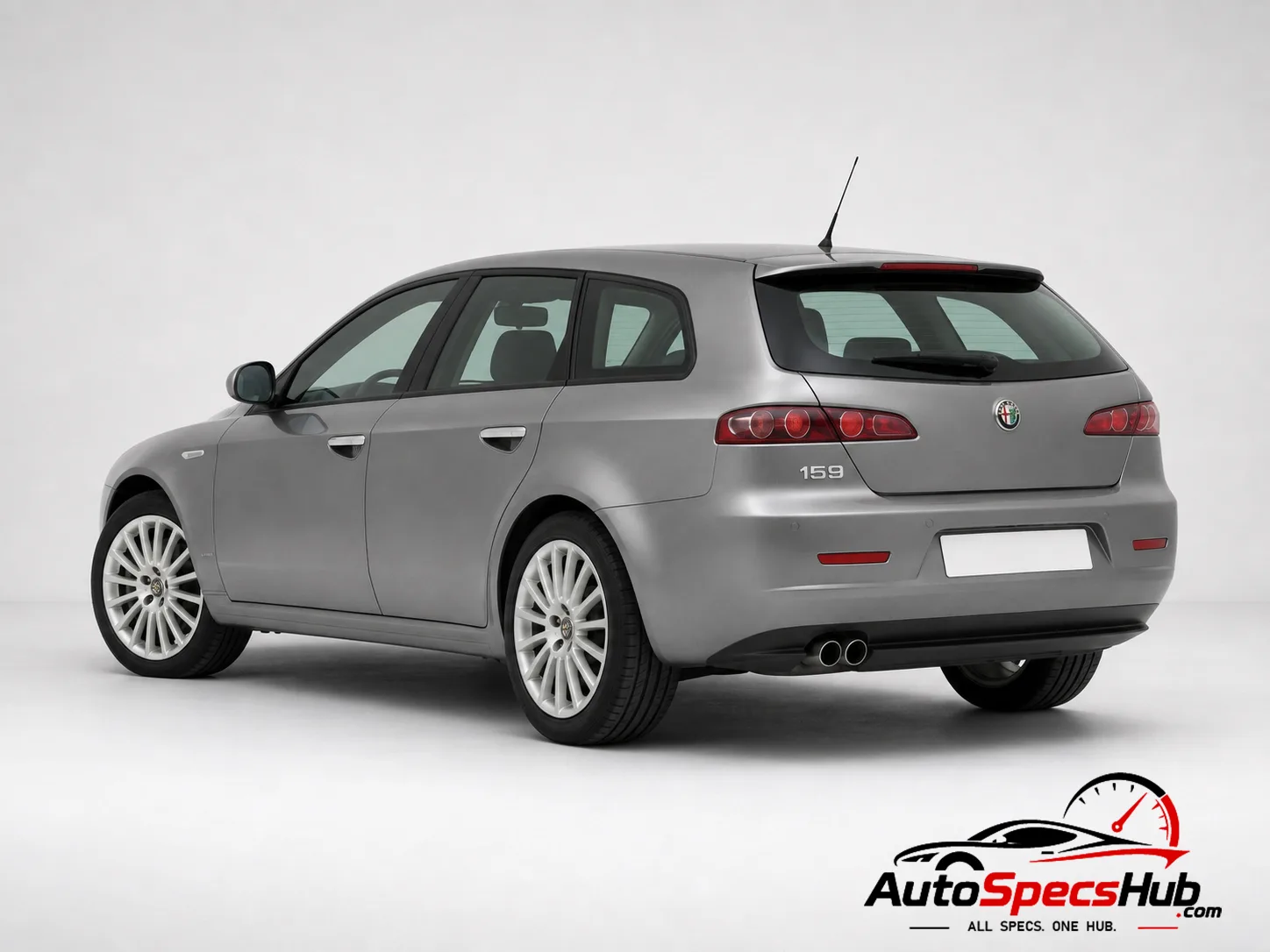 2008 Alfa Romeo 159 Sportwagon 1.8 MPI 16v rear three-quarter view