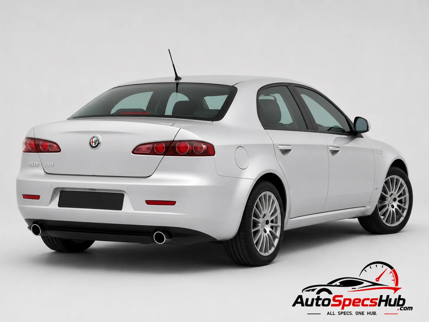 2010 Alfa Romeo 159 2.0 JTDM 16v 136 rear three-quarter view
