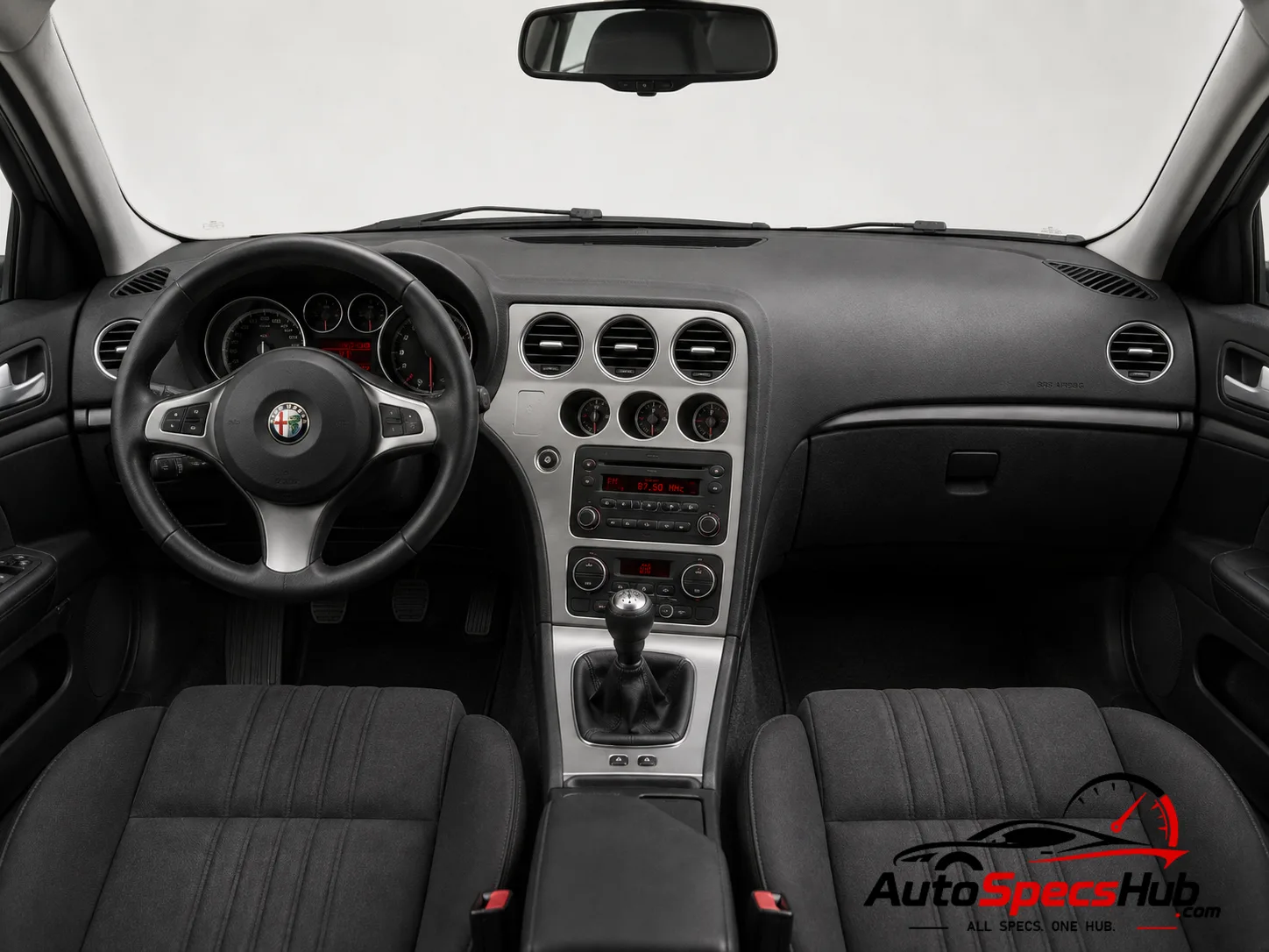 2008 Alfa Romeo 159 Sportwagon 1.8 MPI 16v interior dashboard and front cabin