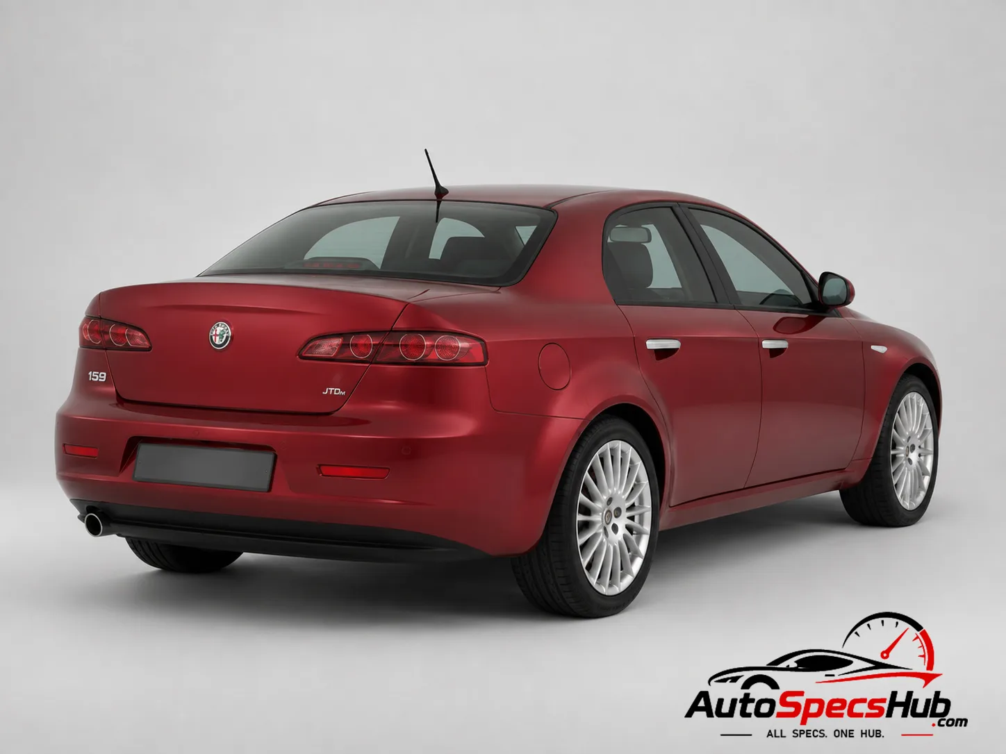 2005 Alfa Romeo 159 1.9 JTDM 8v rear three-quarter view