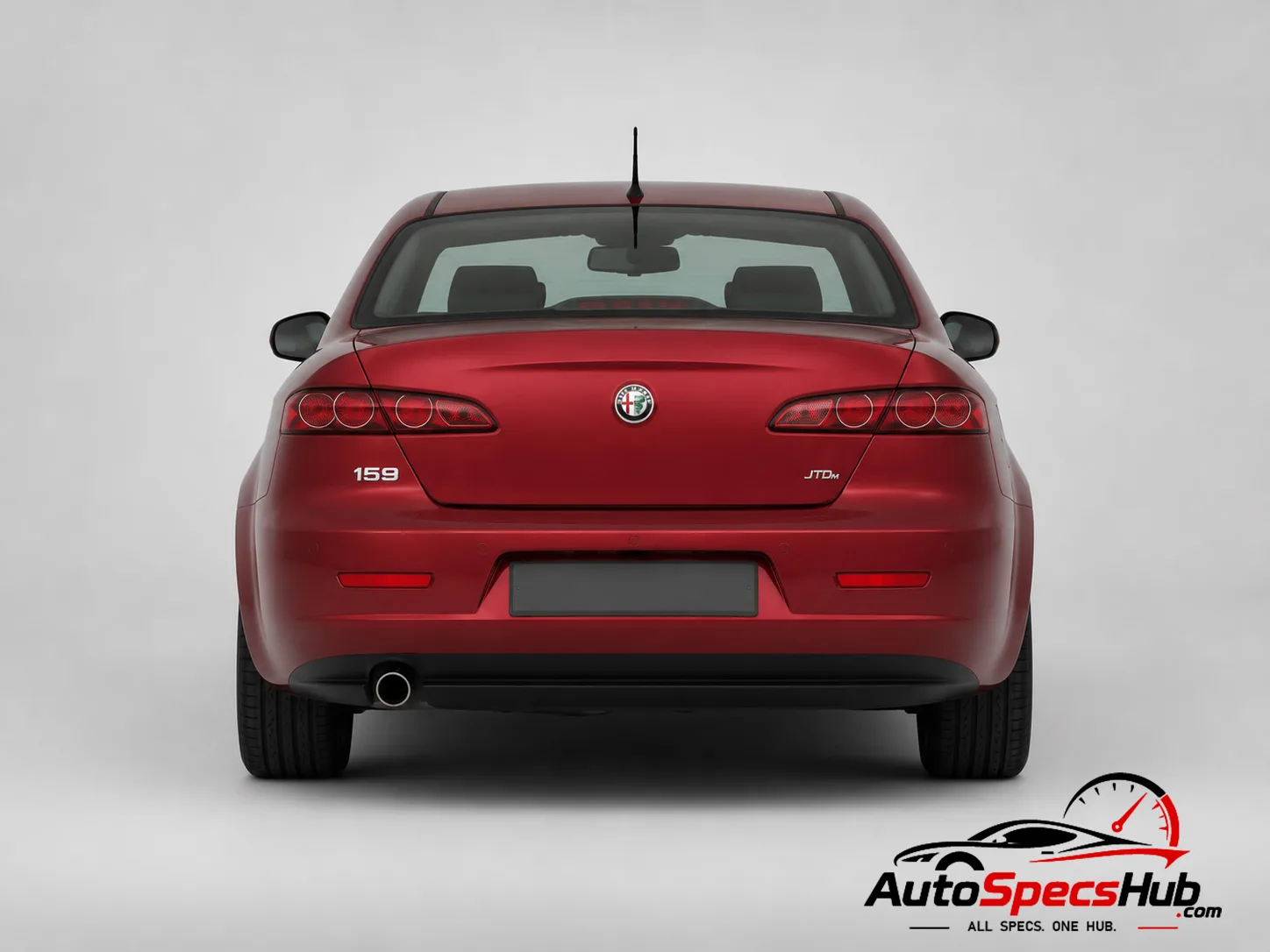 2005 Alfa Romeo 159 1.9 JTDM 8v rear view
