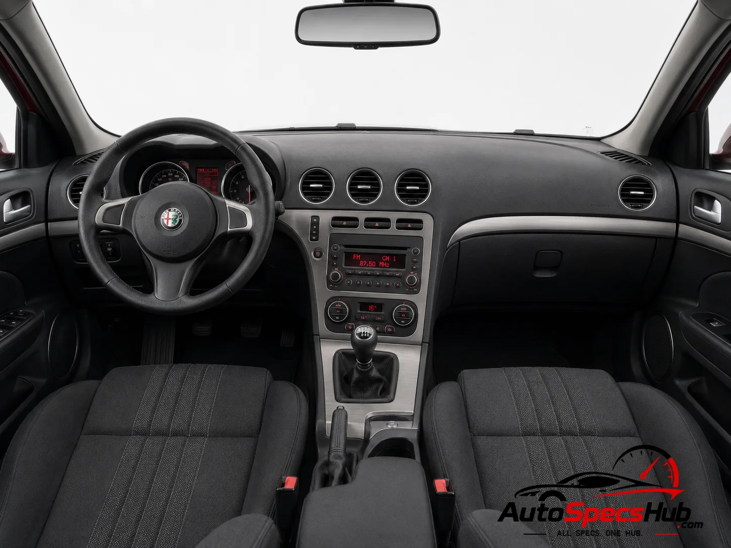 2005 Alfa Romeo 159 1.9 JTDM 8v interior dashboard and front cabin