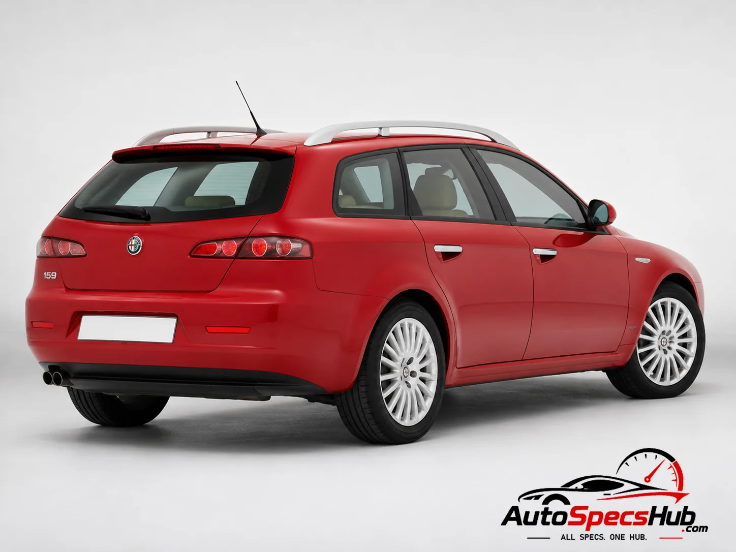 2006 Alfa Romeo 159 Sportwagon 1.9 JTS 16v rear three-quarter view
