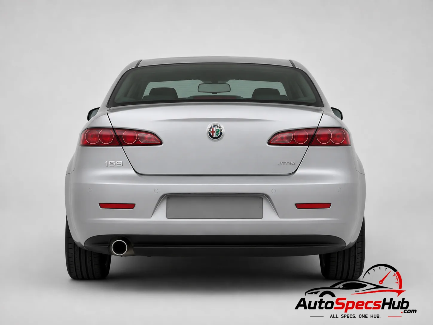 2008 Alfa Romeo 159 1.9 JTDM 8v rear view