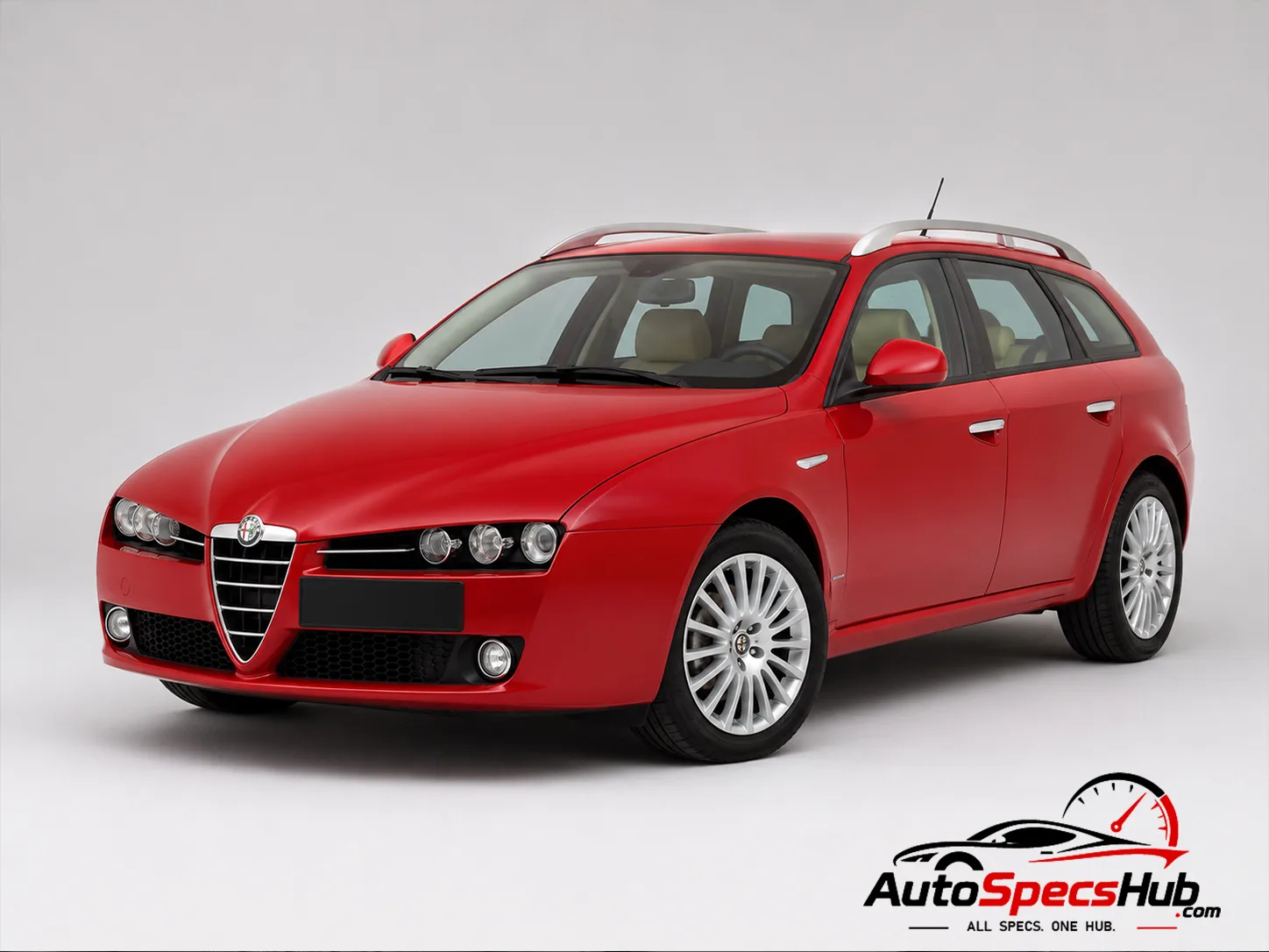 2006 Alfa Romeo 159 Sportwagon 3.2 JTS V6 24v Q4 front three-quarter view