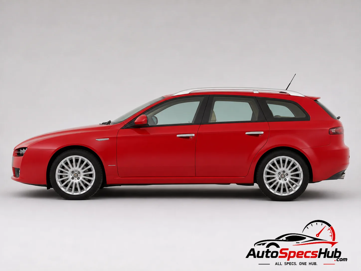 2006 Alfa Romeo 159 Sportwagon 3.2 JTS V6 24v Q4 side profile