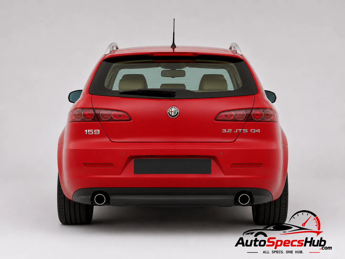 2006 Alfa Romeo 159 Sportwagon 3.2 JTS V6 24v Q4 rear view