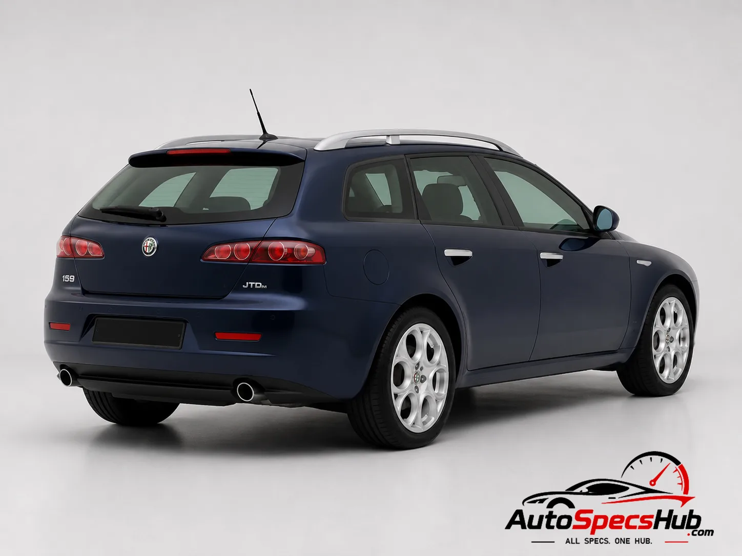 2009 Alfa Romeo 159 Sportwagon 2.0 JTDM 16v 170 rear three-quarter view