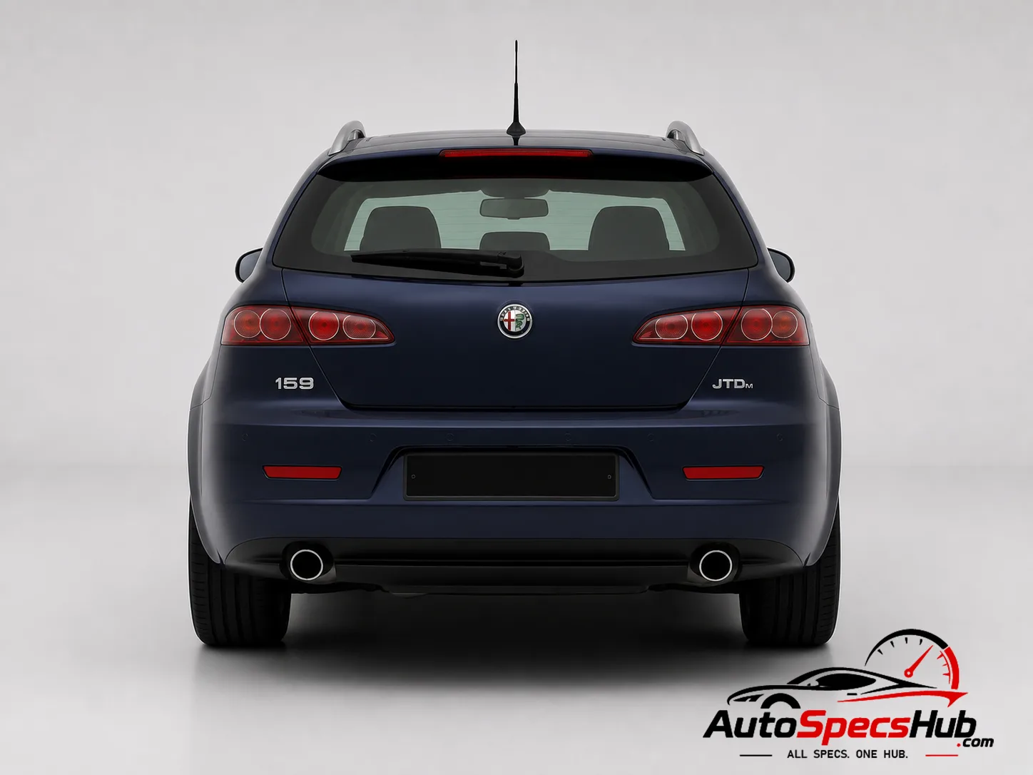 2009 Alfa Romeo 159 Sportwagon 2.0 JTDM 16v 170 rear view