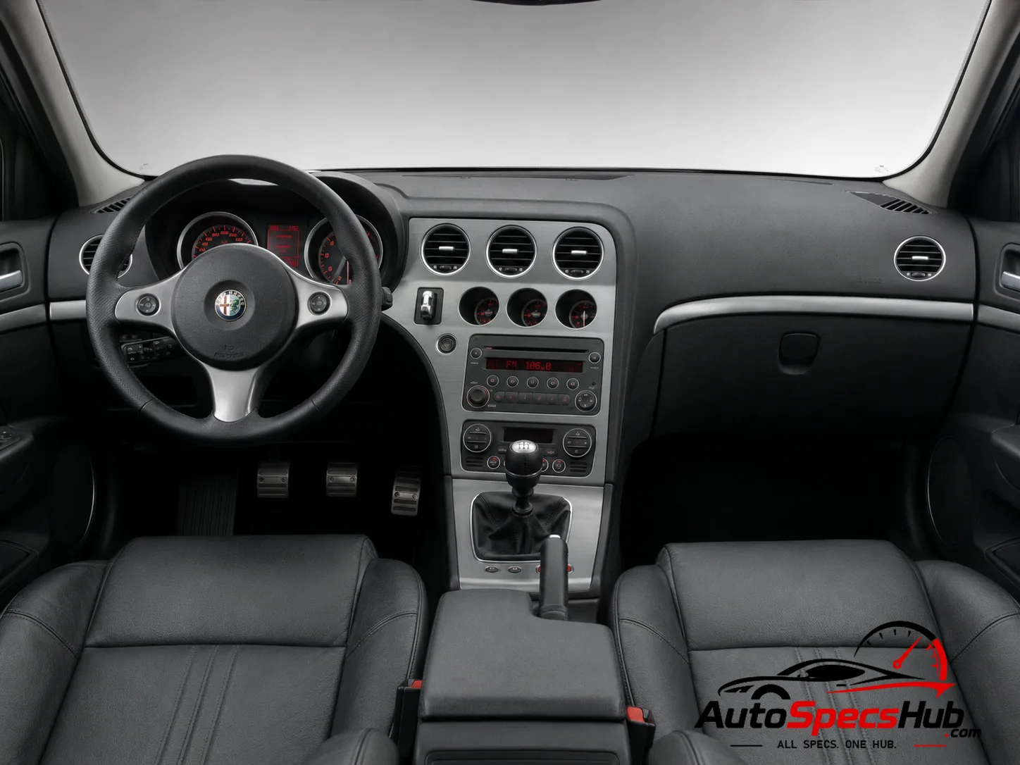 2009 Alfa Romeo 159 Sportwagon 2.0 JTDM 16v 170 interior dashboard and front cabin