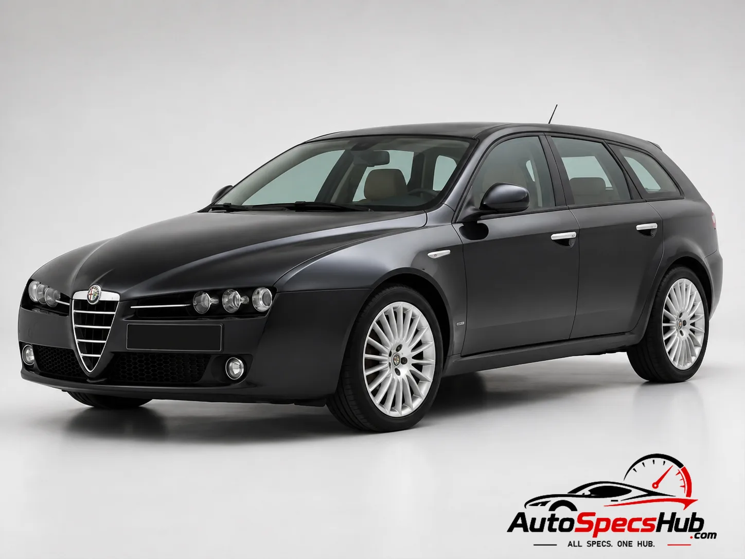 2008 Alfa Romeo 159 Sportwagon 2.4 JTDM 20v Q-Tronic front three-quarter view