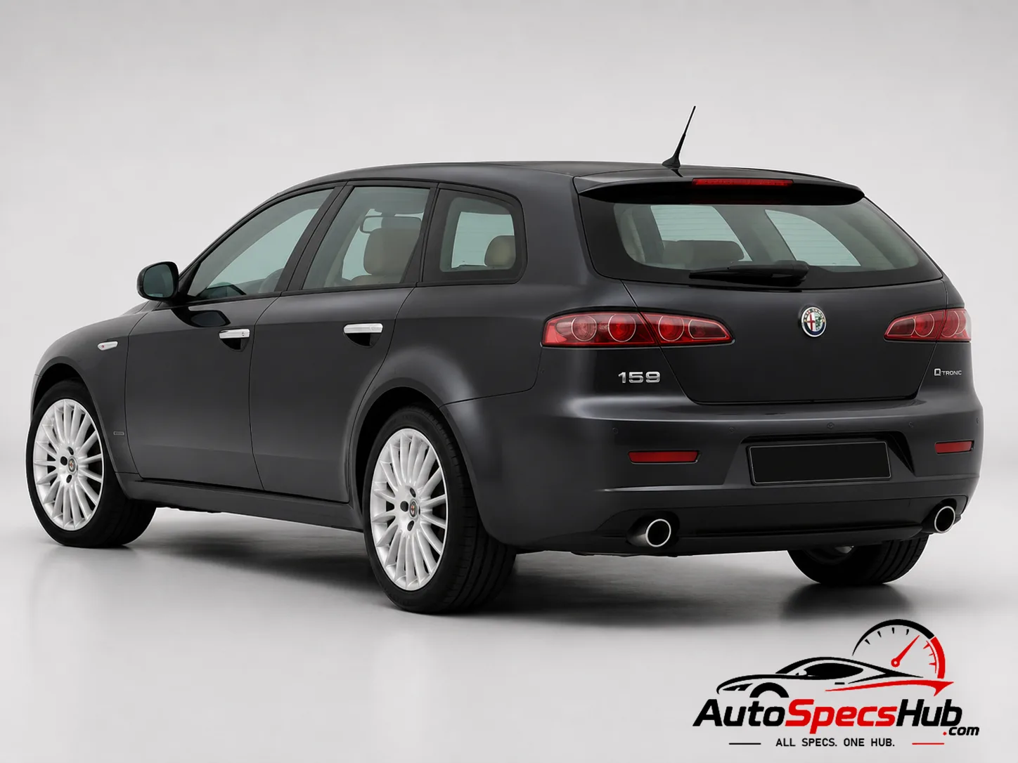 2008 Alfa Romeo 159 Sportwagon 2.4 JTDM 20v Q-Tronic rear three-quarter view