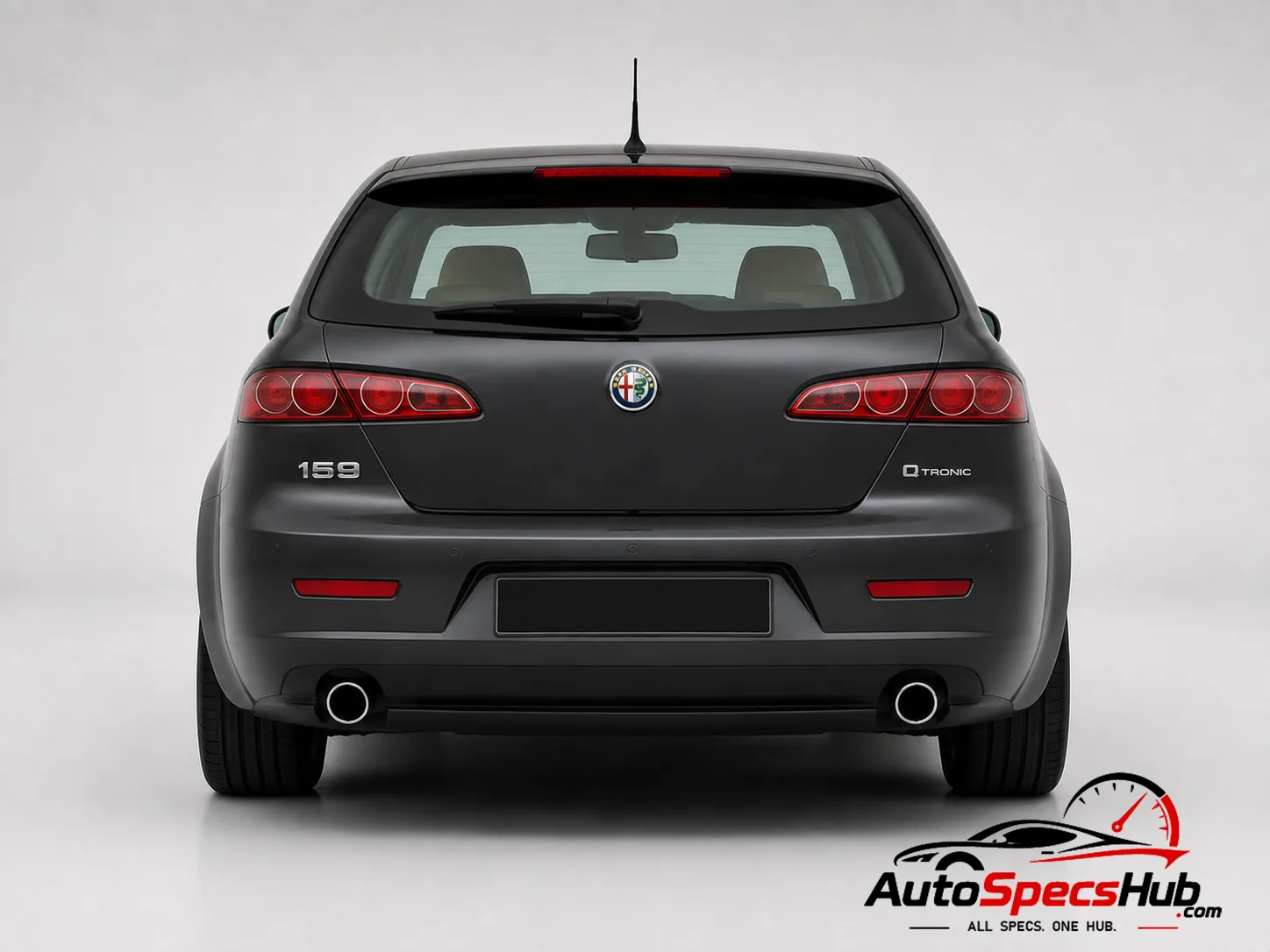 2008 Alfa Romeo 159 Sportwagon 2.4 JTDM 20v Q-Tronic rear view