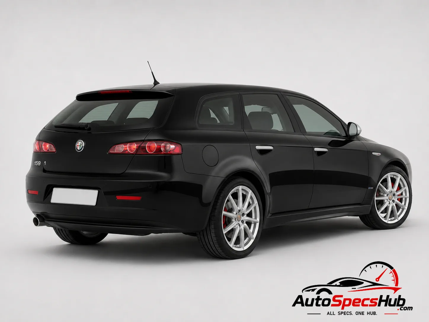 2009 Alfa Romeo 159 Sportwagon 1.8 TBI 16v rear three-quarter view