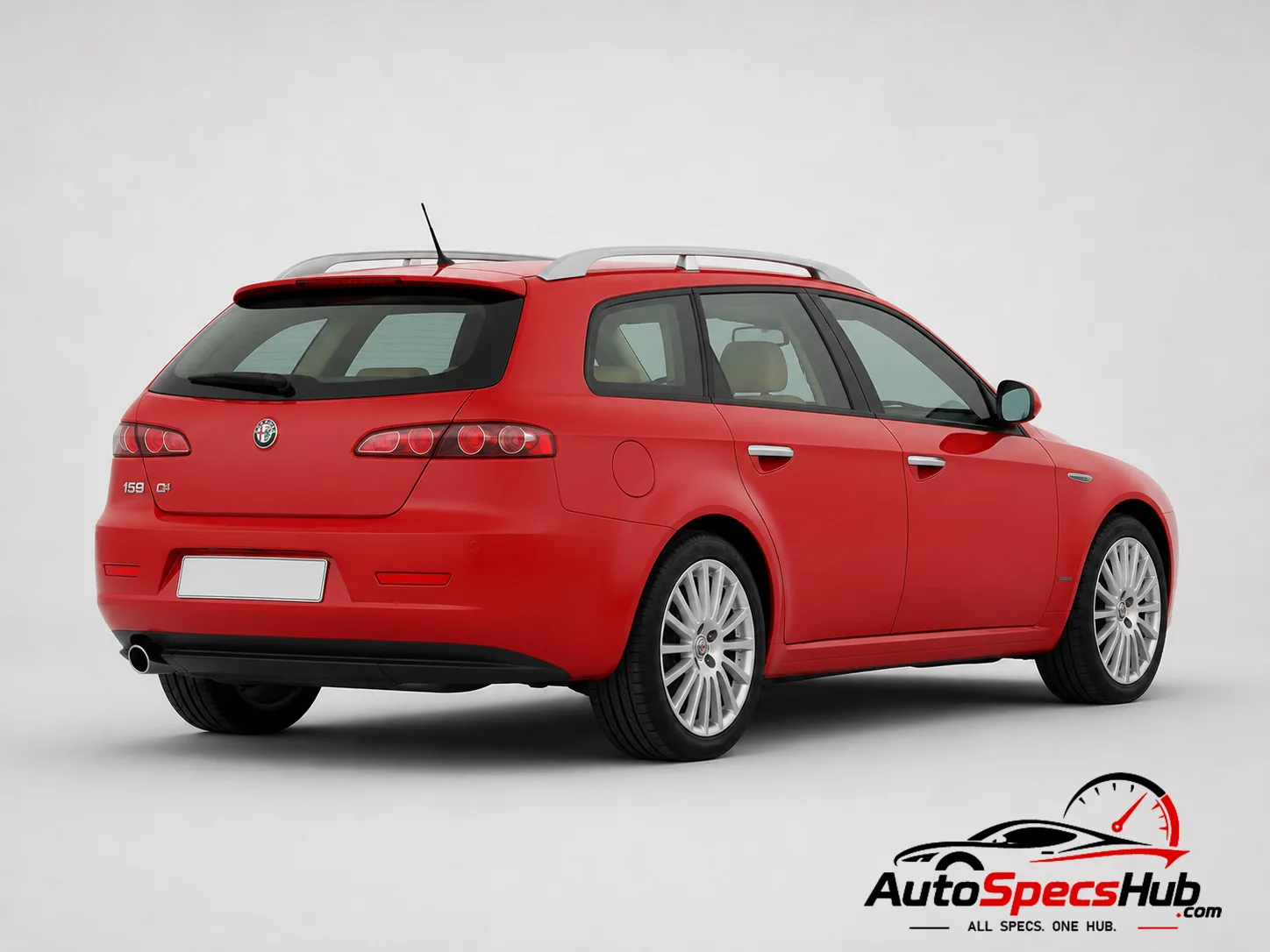 2007 Alfa Romeo 159 Sportwagon 2.4 JTDM 20v 210 rear three-quarter view