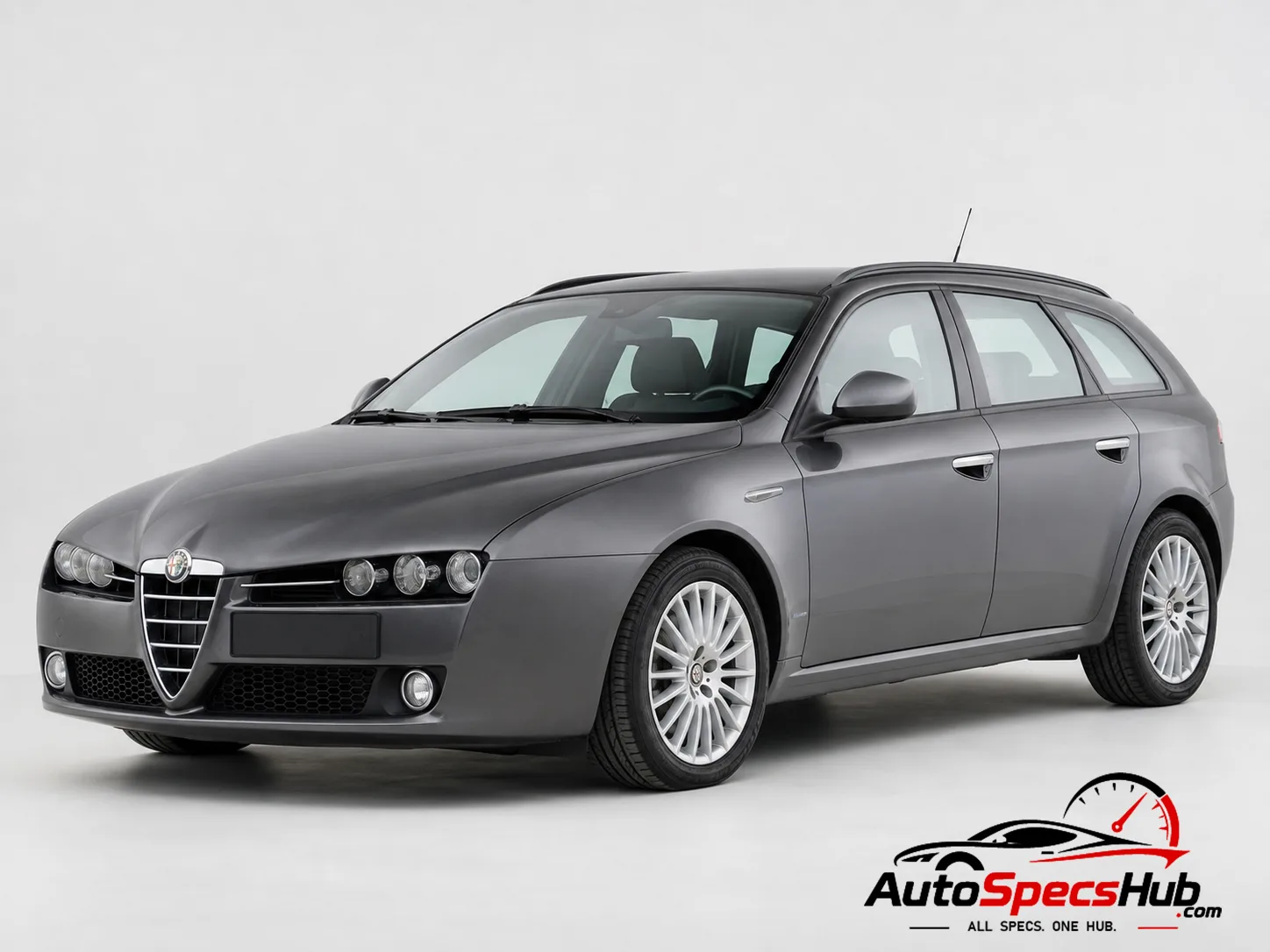 2008 Alfa Romeo 159 Sportwagon 2.2 JTS 16v front three-quarter view