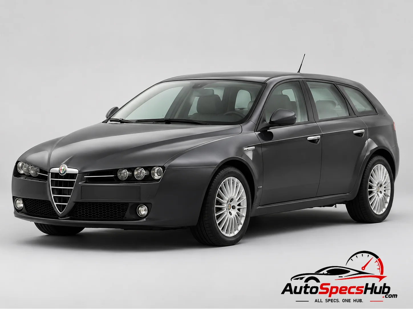 2008 Alfa Romeo 159 Sportwagon 2.4 JTDM 20v front three-quarter view